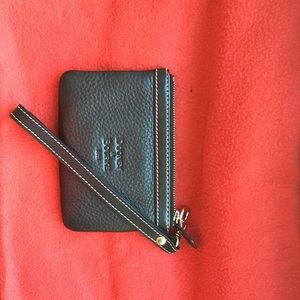 Dooney & Bourke leather wristlet